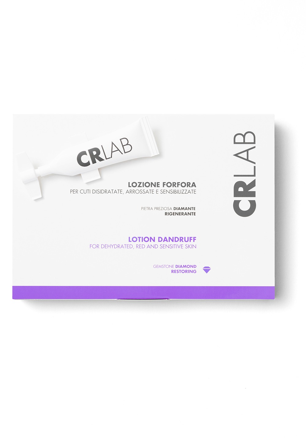 CRLAB Anti-dandruff rehydrating lotion product packaging