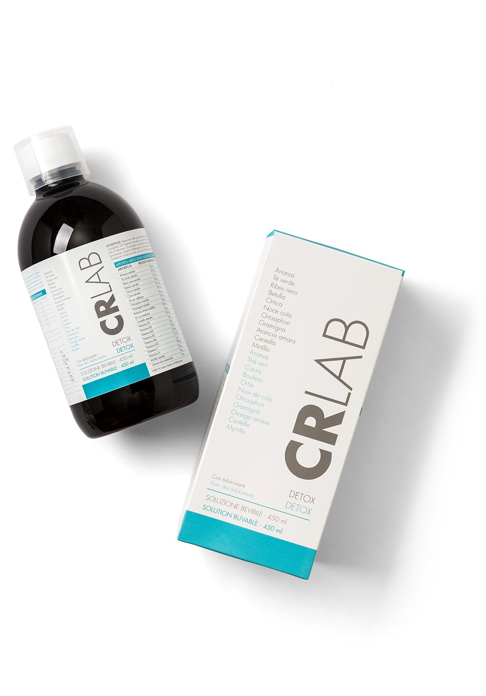 CRLAB Integratore per Capelli Detox product packaging
