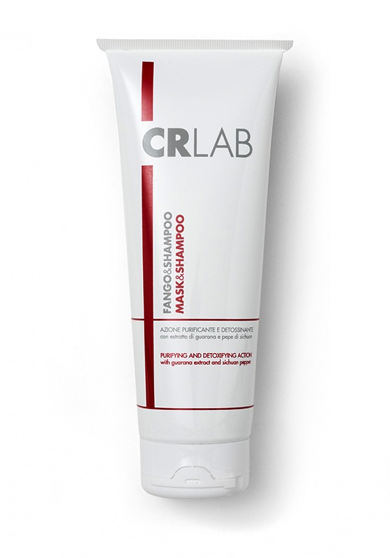 CRLAB Purifying mud mask shampoo product packaging